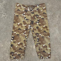1960’s/70’s Vietnam War ARVN Police Cloud Camo Cotton Shell Pants 28” - 39” Waist