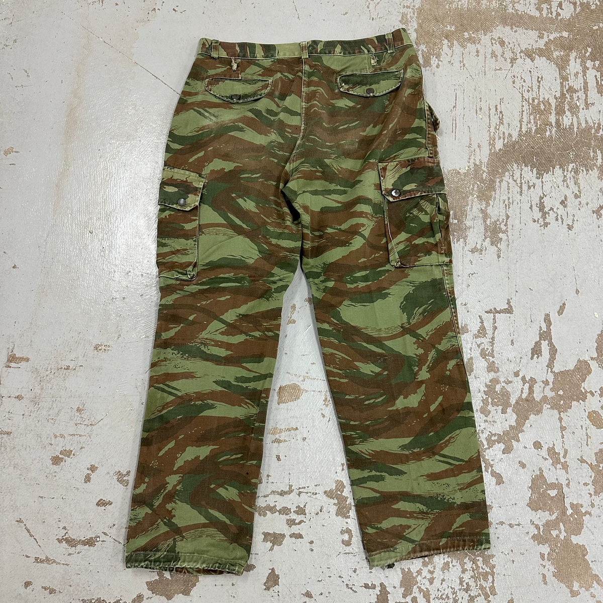 1970’s French TAP 47/56 Lizard Camo Paratrooper Pants 35” Waist