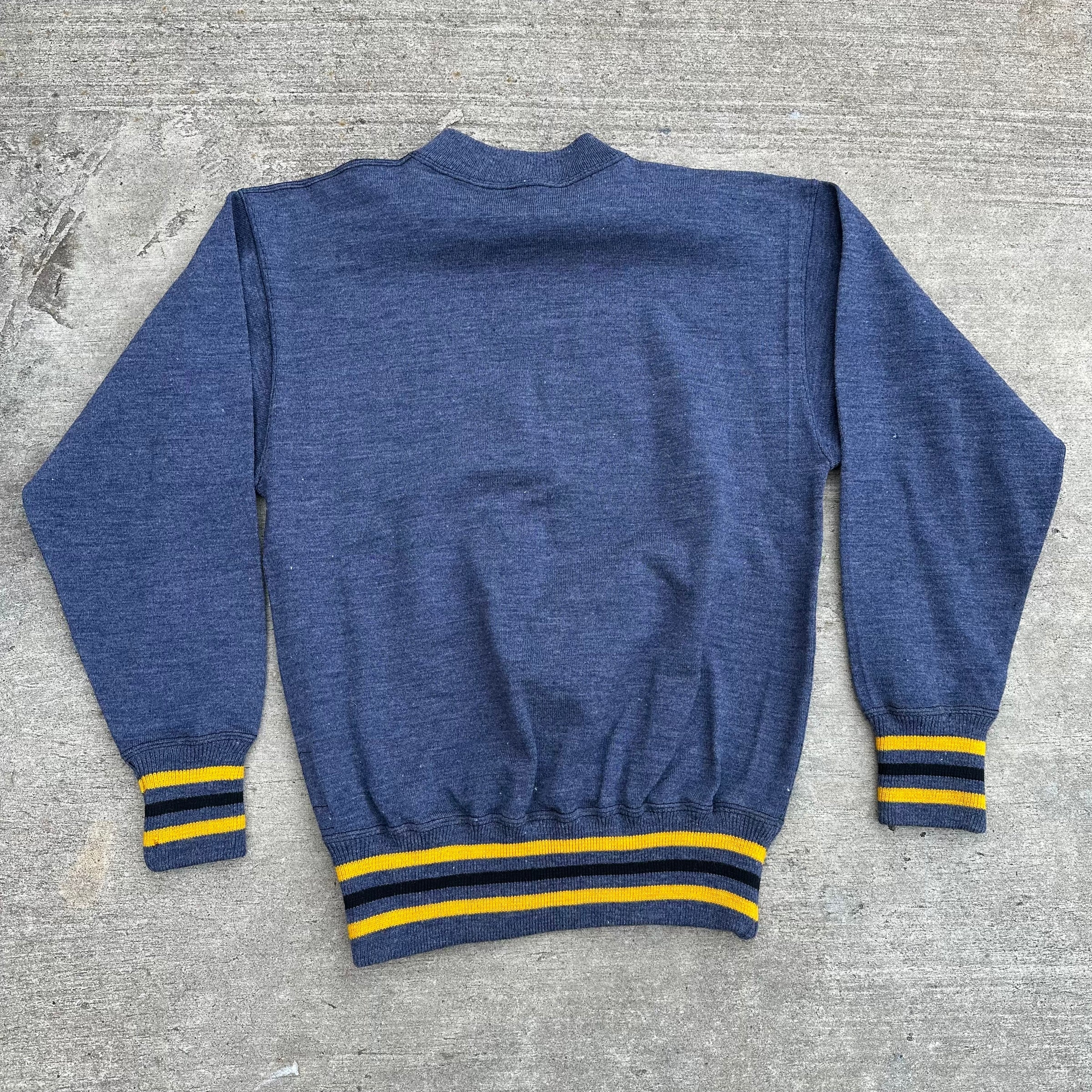 1930’s Deadstock West Point Military Academy Rayon/Wool Blend Sweatshirt Size 42