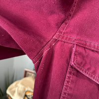 1970’s Burgundy Lee Moleskin Jacket