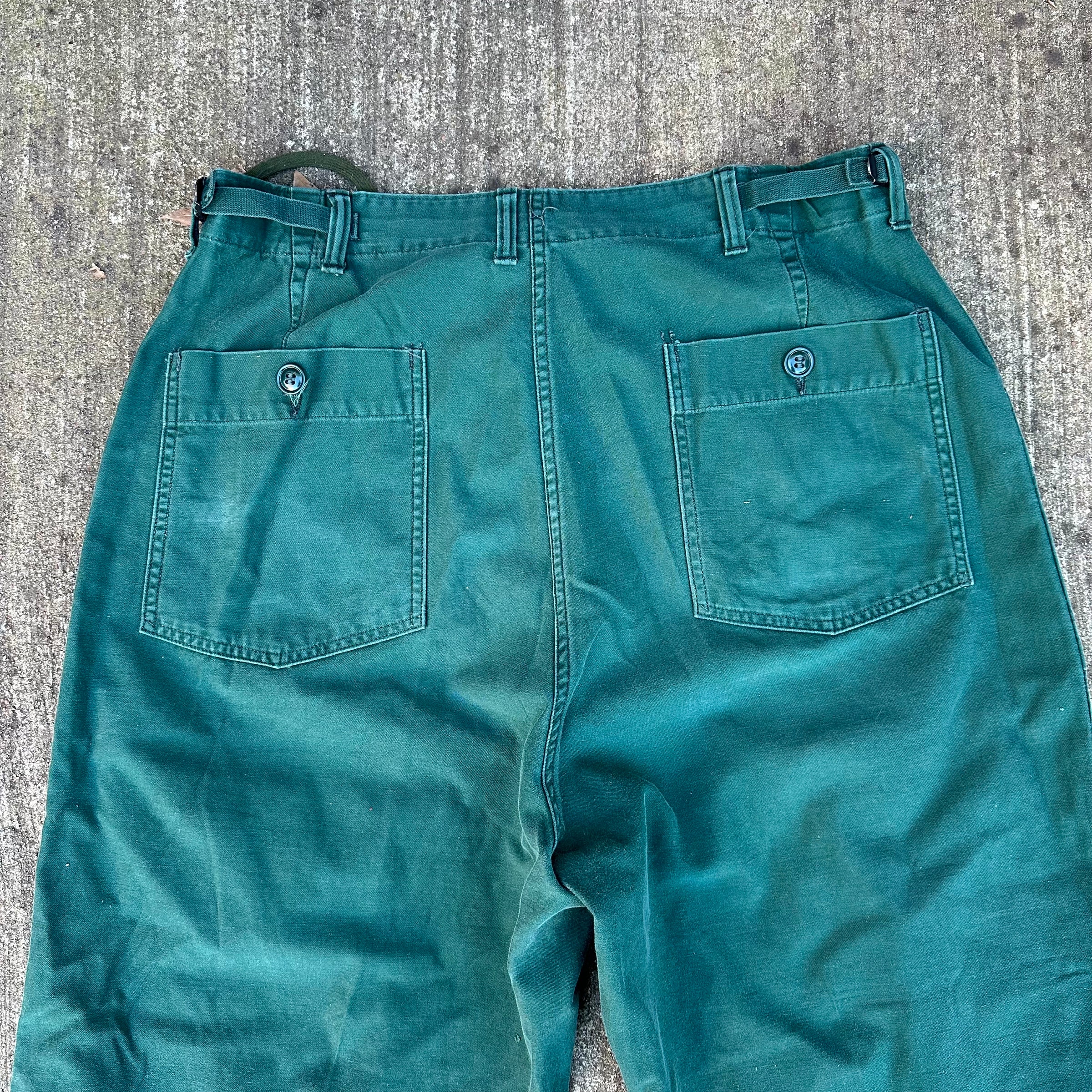 1960’s US Army Aggressor Shade 255 Fatigue Pants Medium