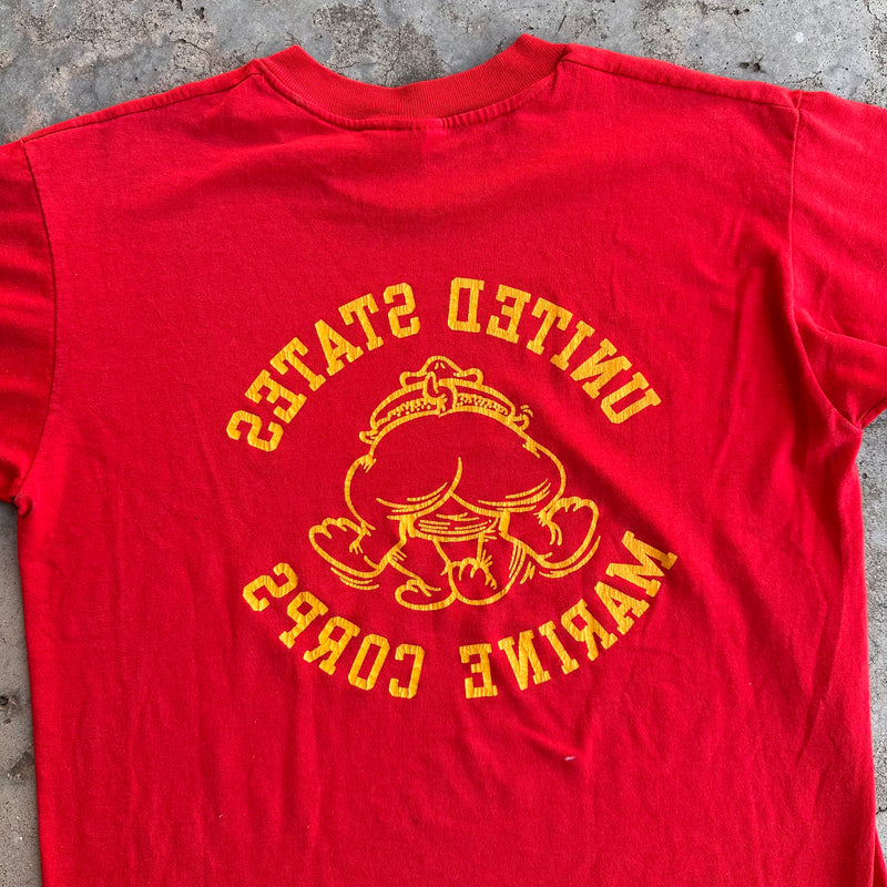1970’s/80’s USMC Bulldog T-Shirt Medium