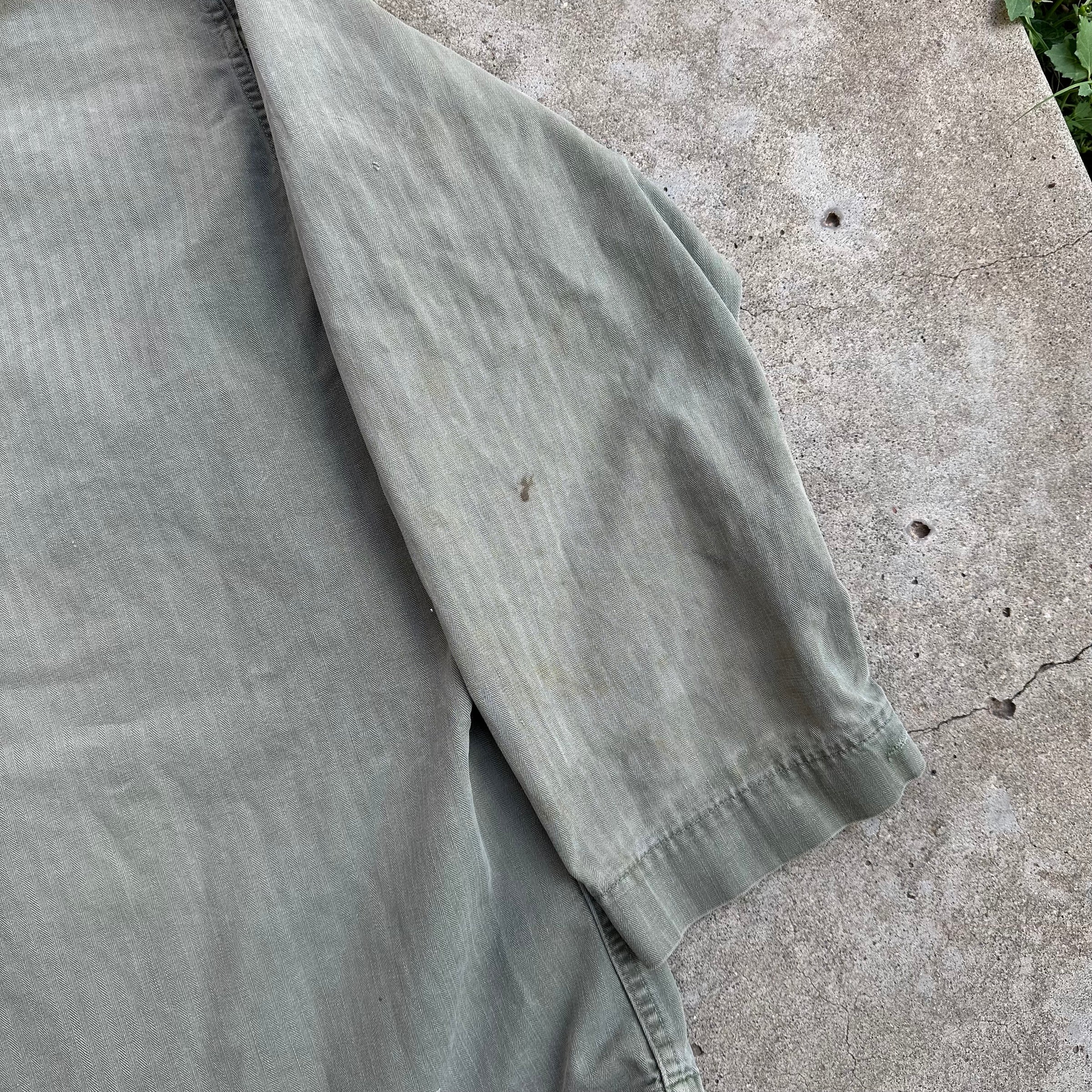 1940’s WWII M-43 HBT Jacket 25.5” Chest