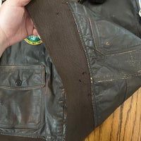 1980’s USN G-1 Leather Flight Jacket Size 44