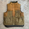 Filson Waxed Canvas Down Cruiser Vest Large