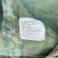 1960’s Vietnam War Brown Dom ERDL Camo Jungle Jacket Small Regular