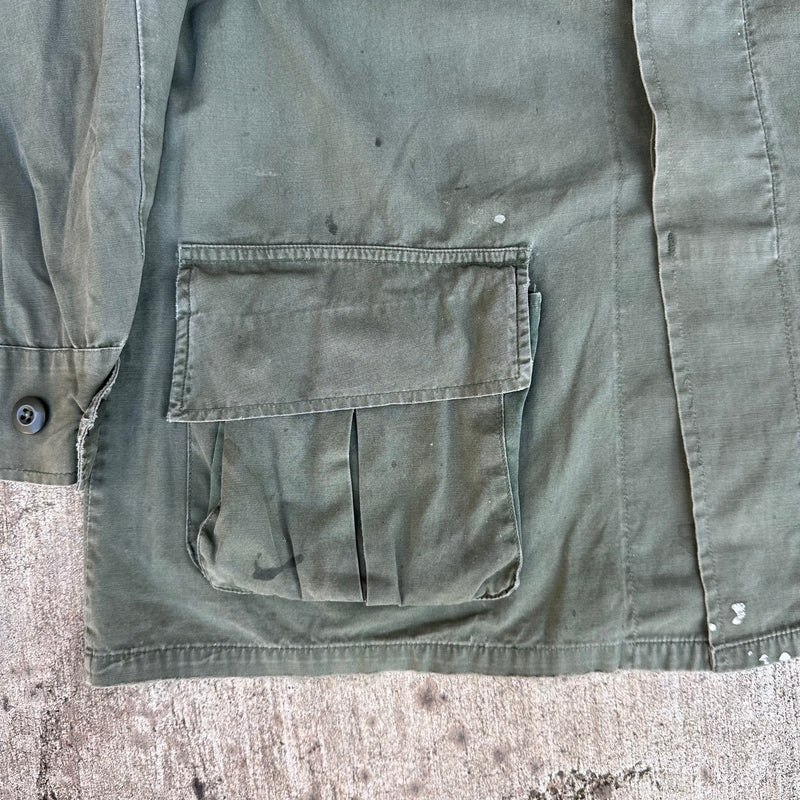 1960’s Vietnam War Poplin Jungle Jacket Large Regular