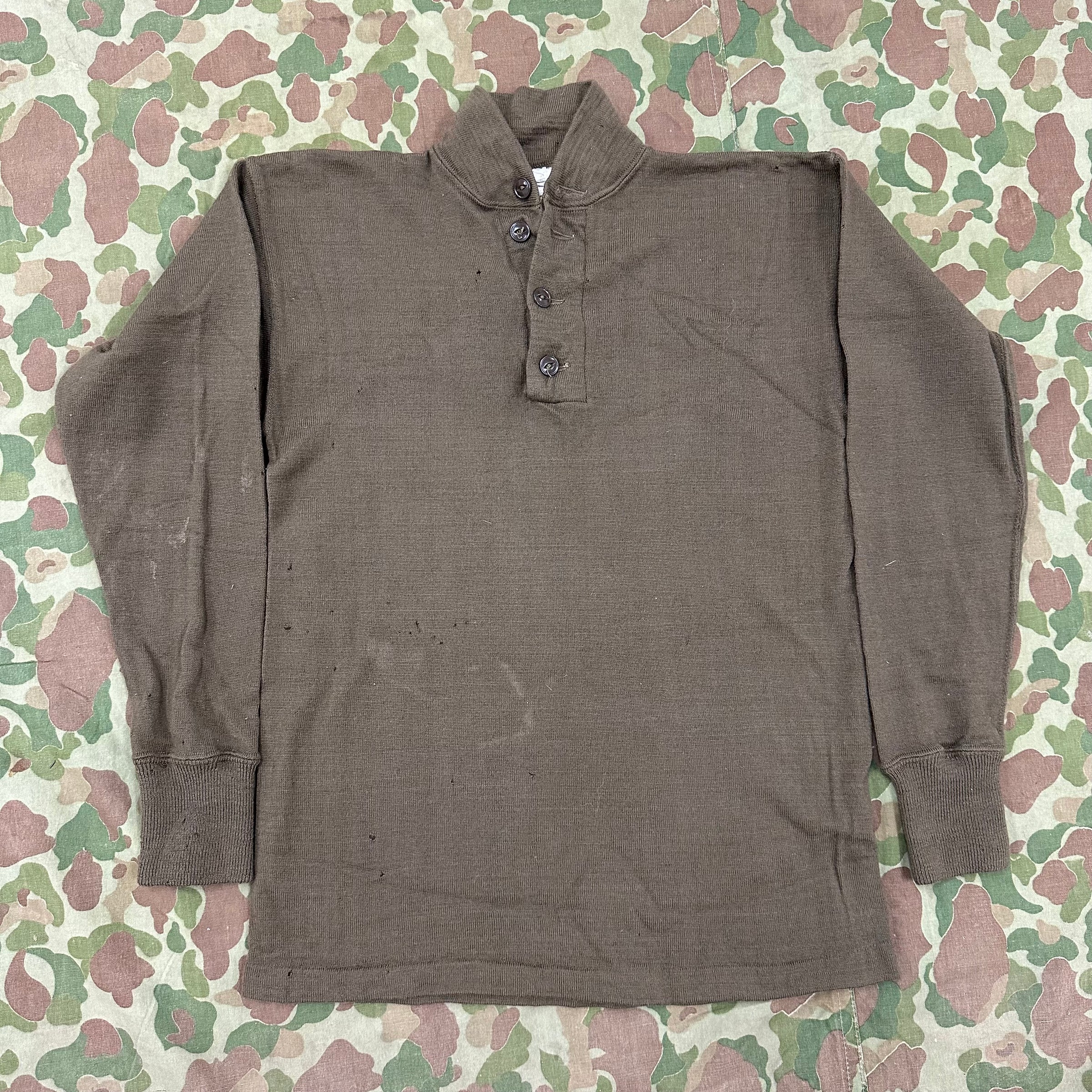 1940’s WWII 10th Mountain Jungle Sweater Size Small