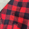 1950’s Woolrich Buffalo Plaid Wool Flannel Shirt XL