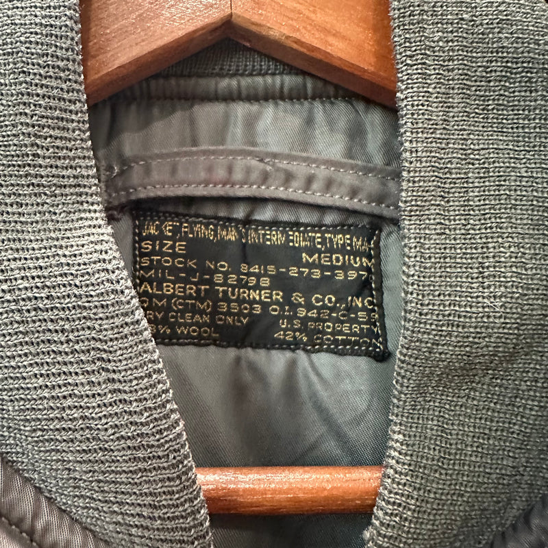 1950’s MA-1 Flight Jacket Size Medium