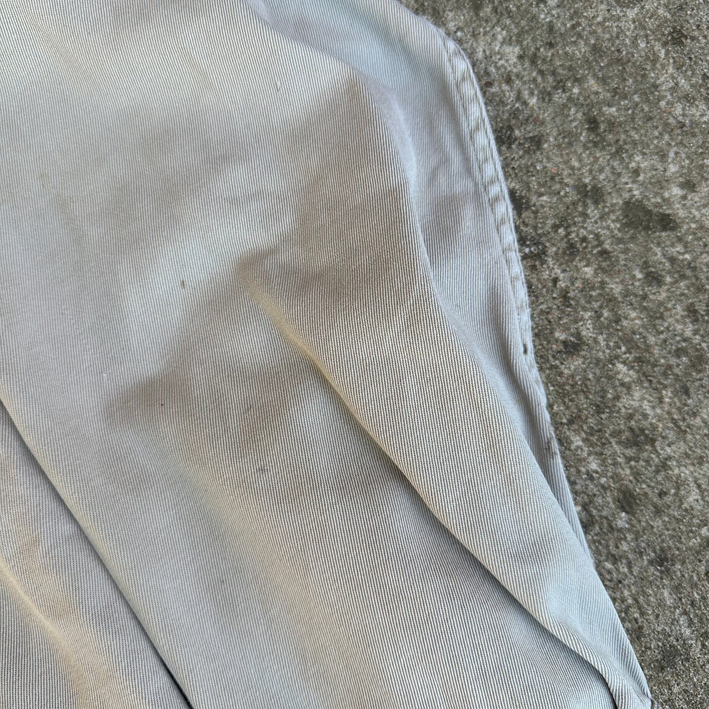 1960’s Coca Cola Employee Khaki Work Shirt Medium