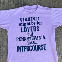 1970’s/80’s Intercourse Pennsylvania T-Shirt Small