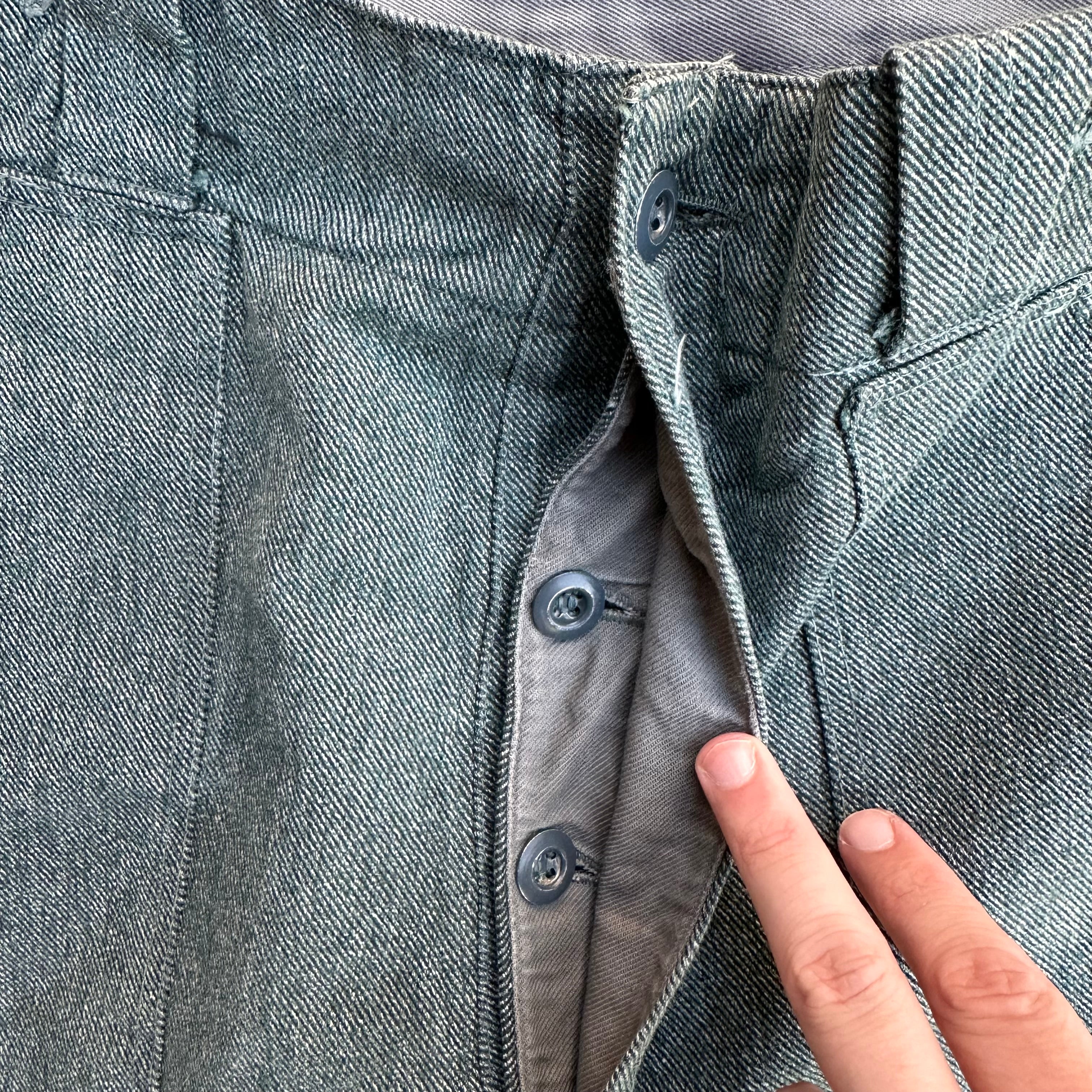 パンツ 50's60's Czech Slovakia prisoner pants Prisoner Pants - Etsy