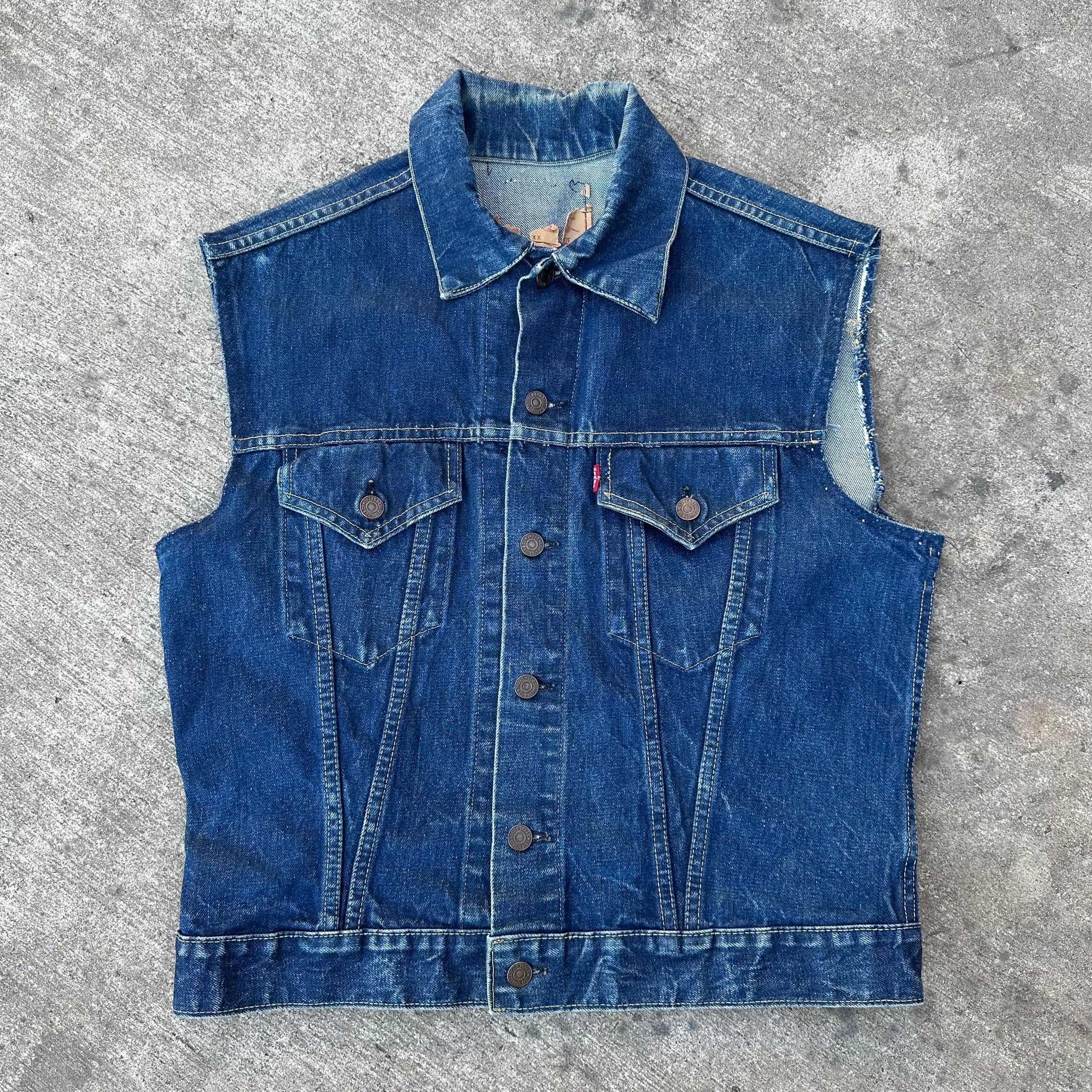 1960’s Levi’s 557 XX Denim Vest Size 44