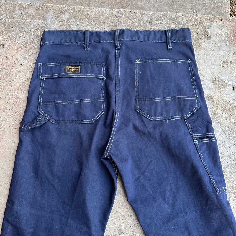 1970’s Sears Tradewear Tri-Blend Carpenter Pants 37” x 30”