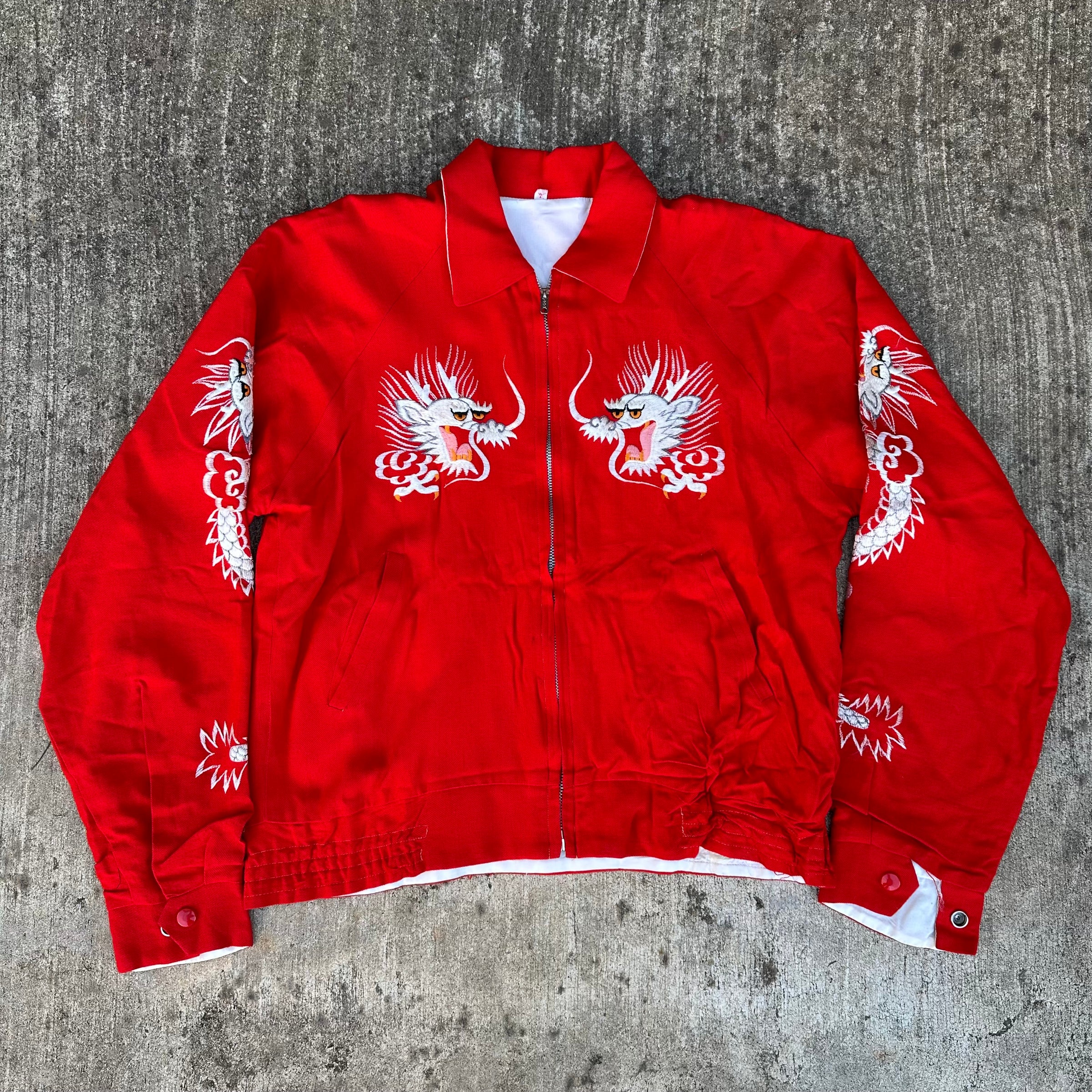 1950’s/60’s Japan & Korea Reversible Military Souvenir Jacket Medium