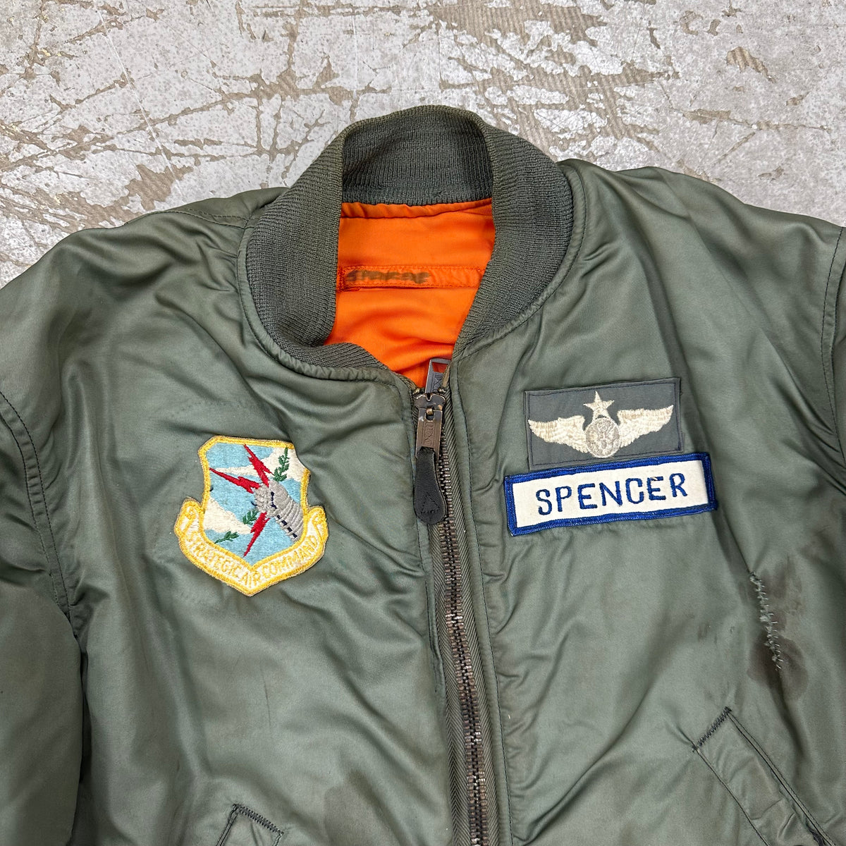1960’s USAF MA-1 Flight Jacket Small