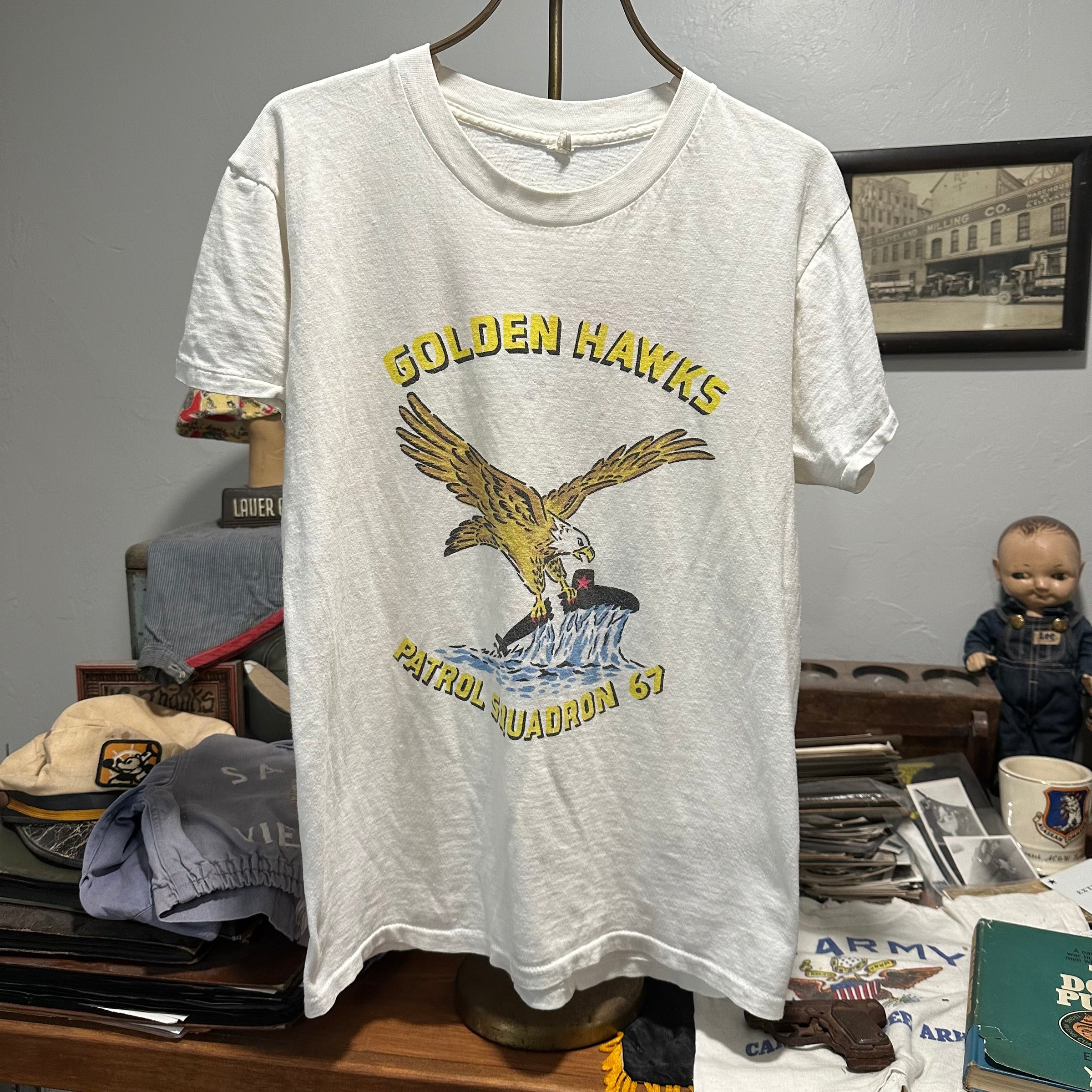 1970’s/80’s USN Patrol Squadron 67 Flight Engineer T-Shirt