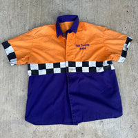 1990’s/Y2k Wine-O Racing Snap Front Shirt