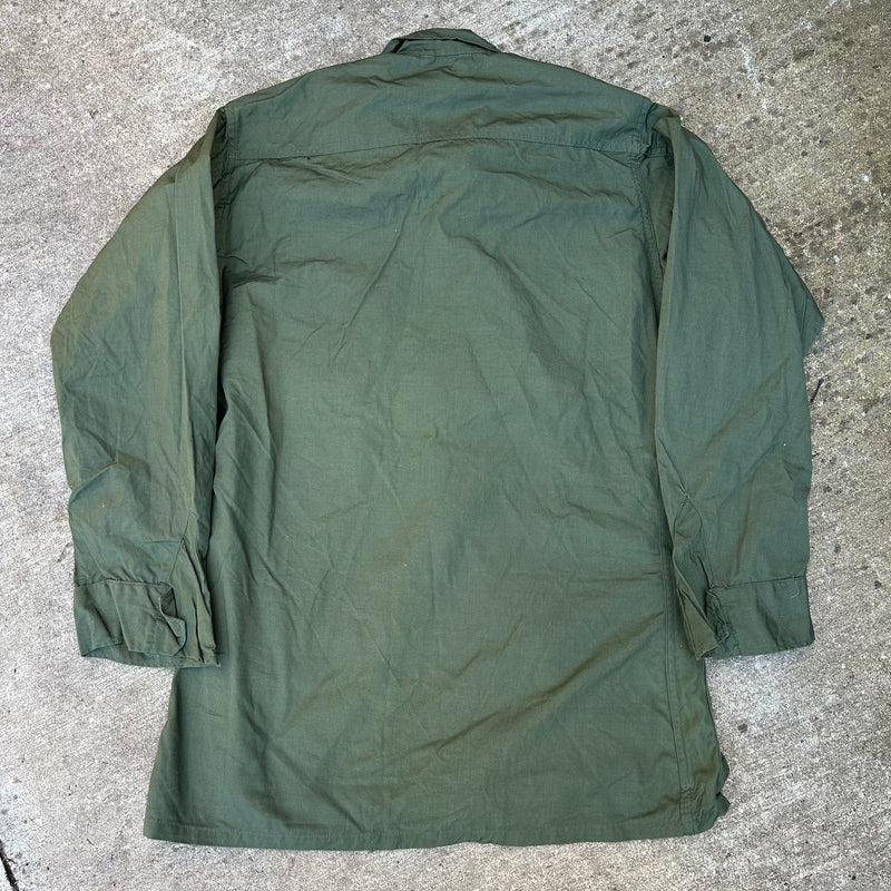 1960’s Deadstock Vietnam War Poplin Jungle Jacket Small Long