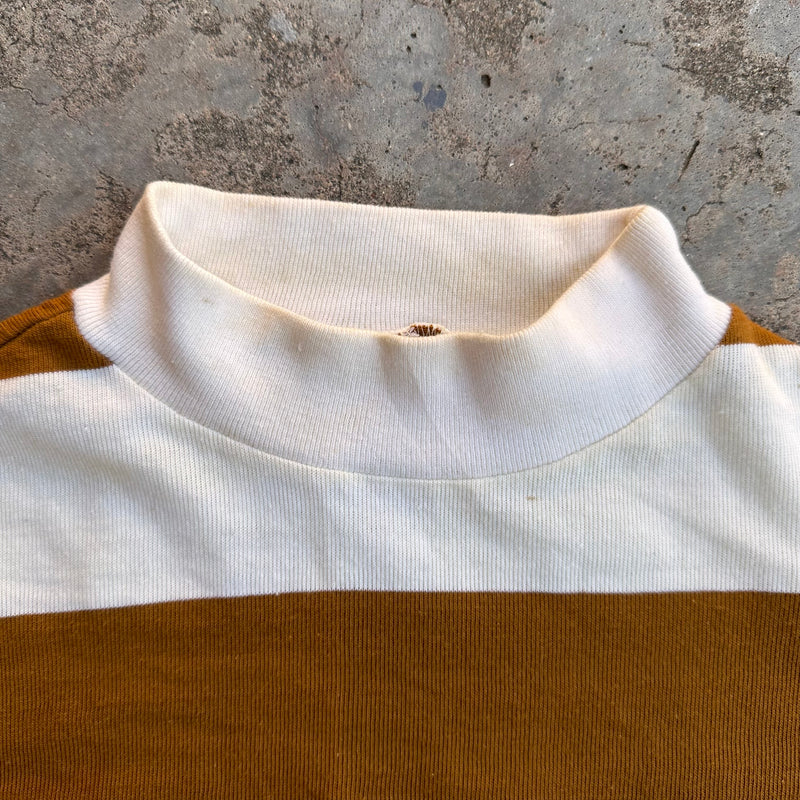 1960’s Puritan Border Stripe T-Shirt XS