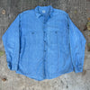 1950’s Beltex Chambray Work Shirt Large