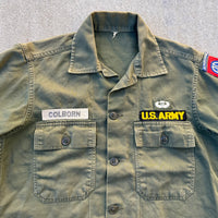 1960’s US Army 82nd Airborne Patched Fatigue Shirt