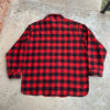 1950’s Woolrich Buffalo Plaid Wool Flannel Shirt XL