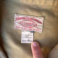 1970’s Filson Dry Tin Cloth Cruiser Jacket Size 44