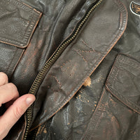 1980’s USN G-1 Leather Flight Jacket Size 44