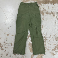 1960’s Mint Vietnam War Poplin Jungle Pants Small Regular