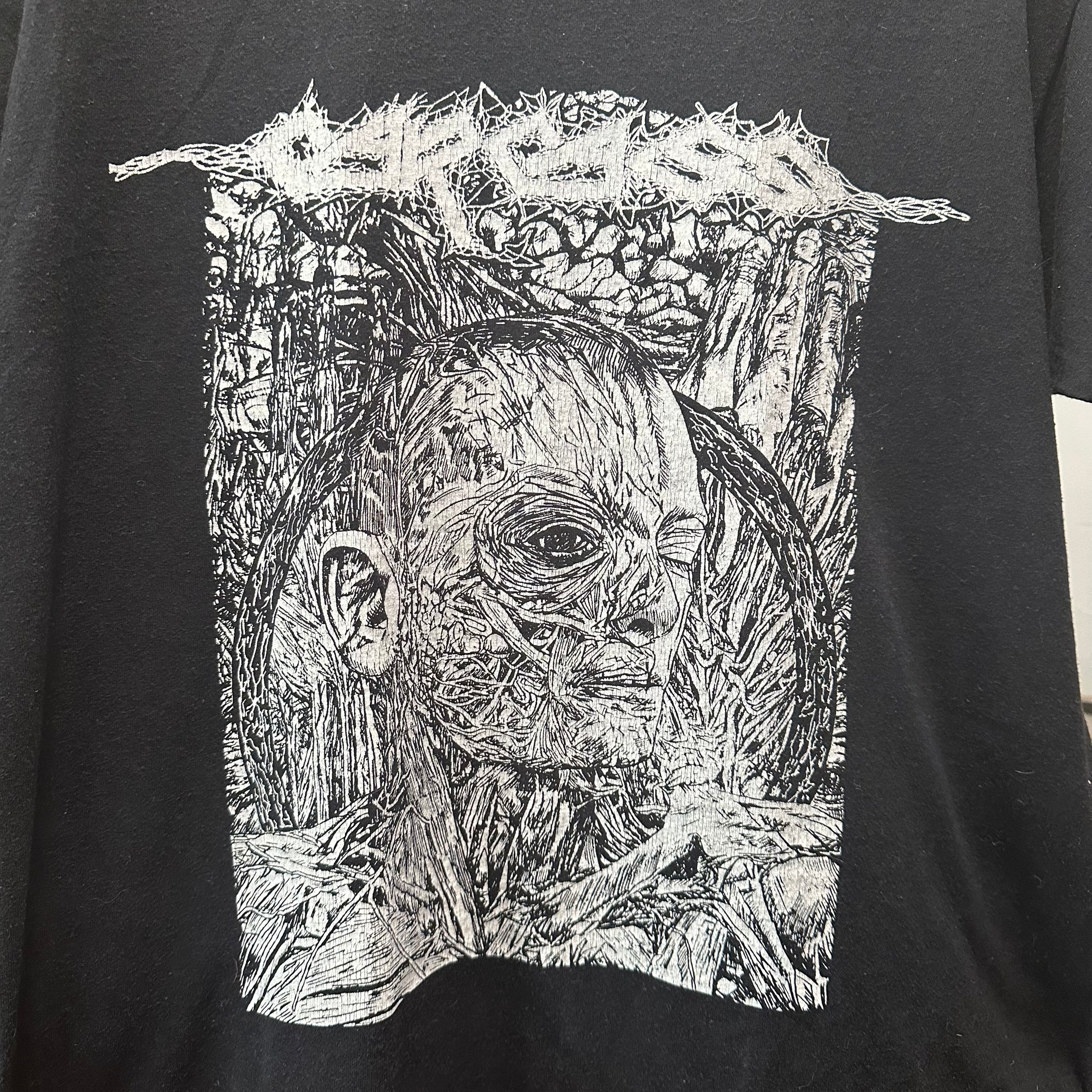 1990 Carcass Dutch Dissection Tour T-Shirt Large