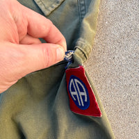 1960’s US Army 82nd Airborne Patched Fatigue Shirt