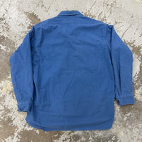 1960’s LL Bean Script Label Chamois Cotton Flannel Shirt Large