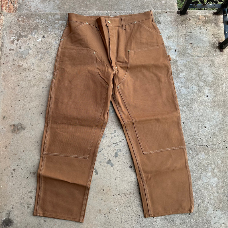 1980’s Deadstock Carhartt Double Knee Canvas Pants 40” Waist