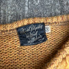 1960’s Henley Style Mohair Blend Cardigan Medium