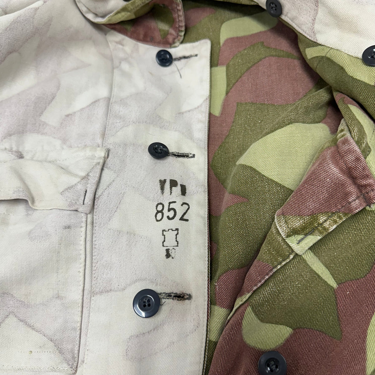 1960’s/70’s Reversible Finnish M62 Camo Field Jacket L/XL