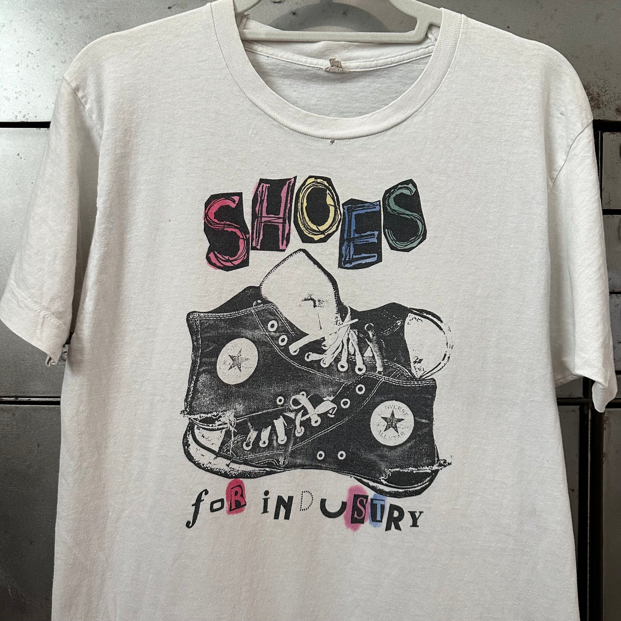 1980’s Converse Chuck Taylor Shoes for Industry T-Shirt S/M
