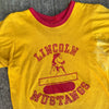 1970’s Lincoln Mustangs Reversible T-Shirt Small