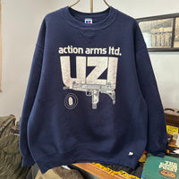 1980’s/90’s Action Arms Limited Uzi Promo Sweatshirt Large