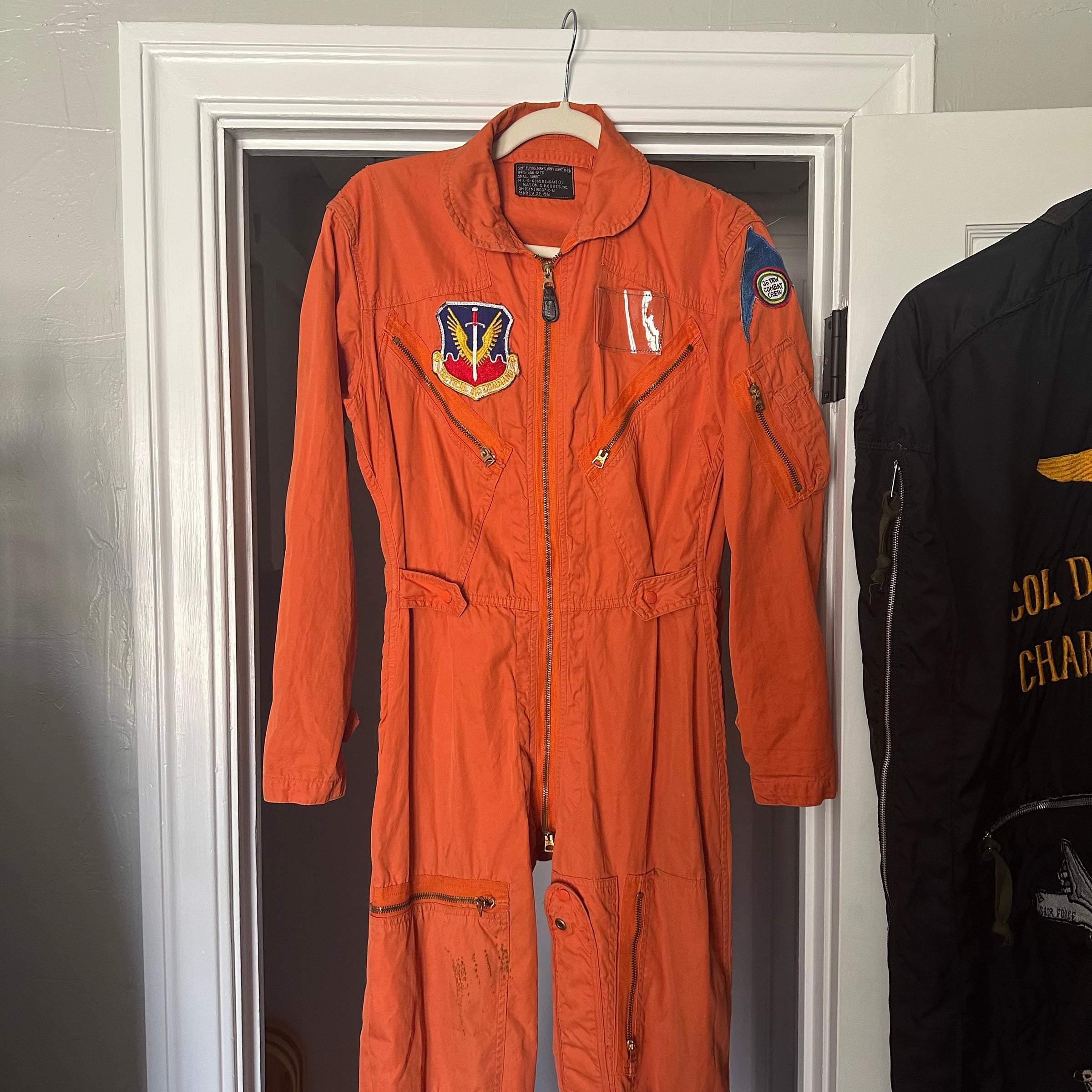 1960’s 66th Tactical Reconnaissance Wing K-2B Flight Suit Size 38