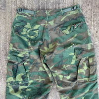 1960’s Vietnam War ERDL Camo Jungle Pants Medium Regular