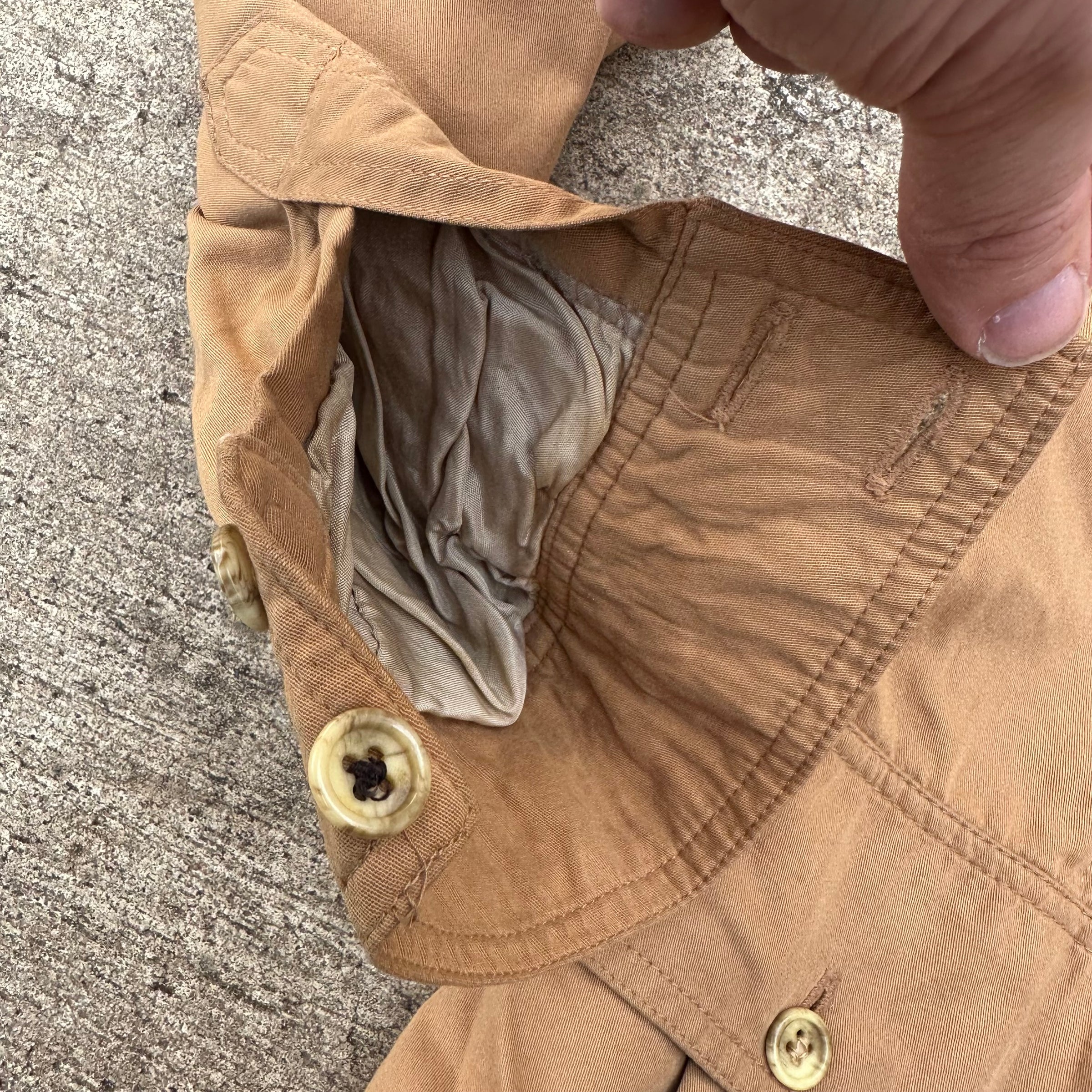 1970’s Yves Saint Laurent Bush Jacket Size 36