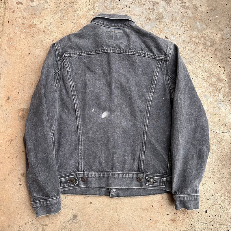 1980’s Black Levi’s Denim Jacket Size 38R