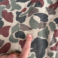 1960’s Storm-Pruf Beo-Gam Camo Fatigue Shirt L/XL