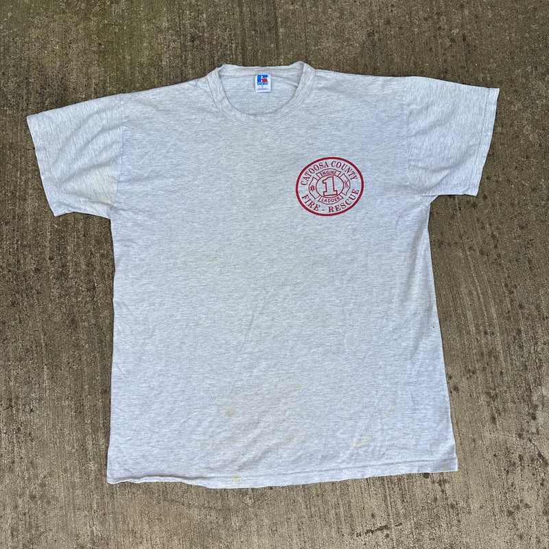 1980’s Catoosa County Fire Rescue Engine 1 T-Shirt Large
