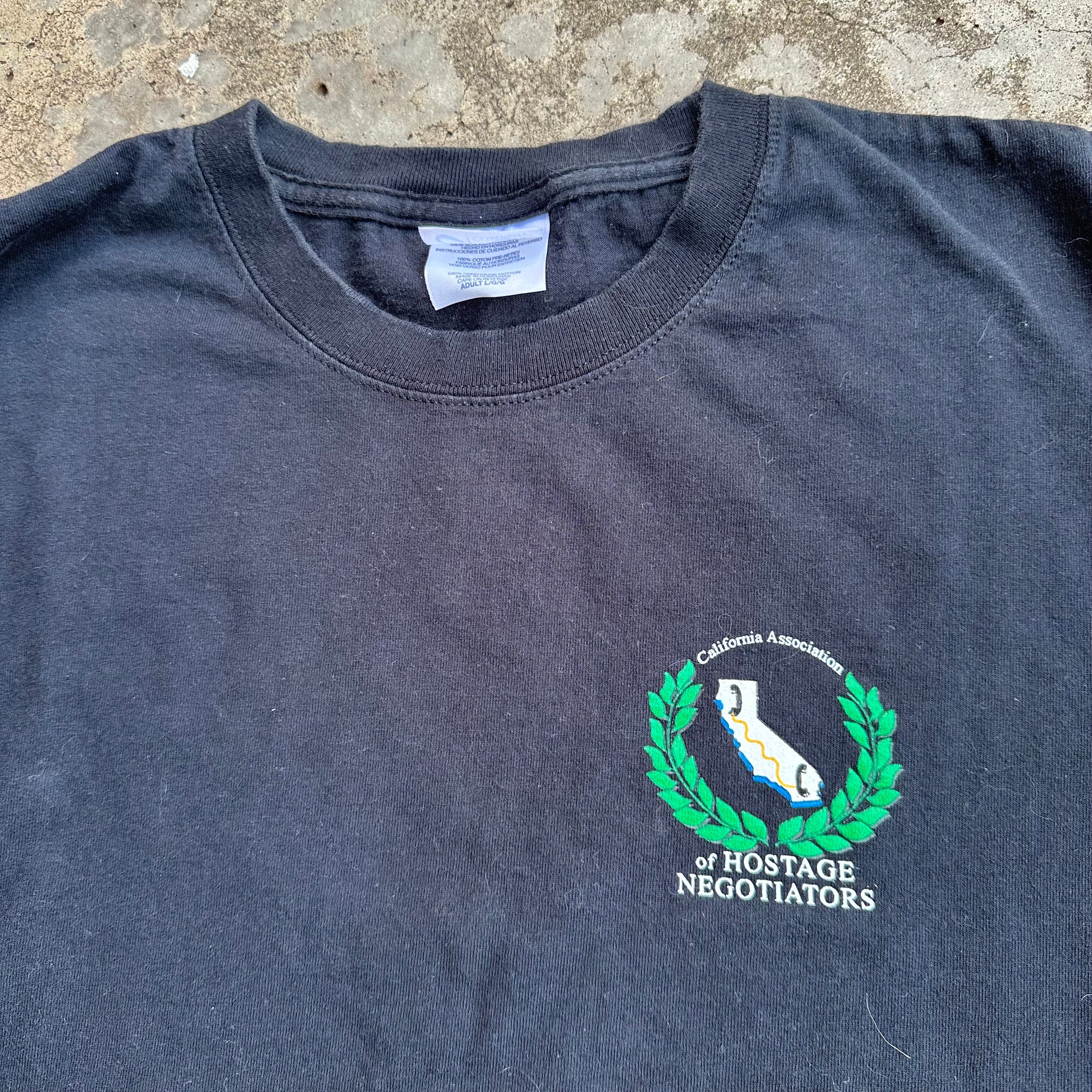 2000’s California Association of Hostage Negotiators Longsleeve T-Shirt Large