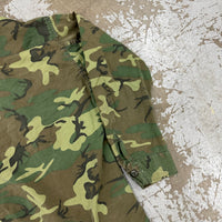 1960’s Vietnam War Poplin ERDL Camo Jungle Jacket Medium Regular