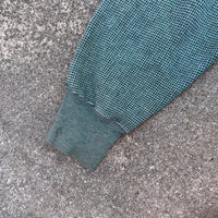 1940’s St Michael Sportswear Herringbone Cotton Full Zip Sweatshirt Size 40