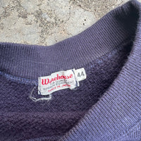 Warehouse Repro Fort Polk Flock Print Sweatshirt Size 44